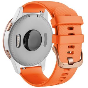 BRACELET MONTRE CONNEC. Orange 18mm Vivomove 3S-Bracelet de montre en sili