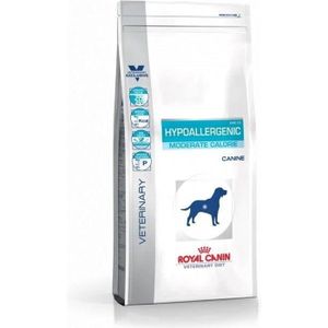 CROQUETTES Royal Canin Veterinary Chien Hypoallergenic Moderate Calorie 1,5kg