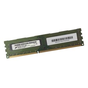 MÉMOIRE RAM 4Go RAM PC Bureau MICRON MT16KTF51264AZ-1G4M1 DDR3