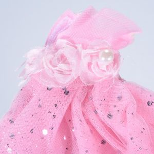 ACCESSOIRE POUPÉE Superbe fleur perle princesse robe soirée robe de soirée poupée vêtements pour 12 