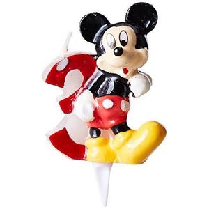Disney 2D Anniversaire Gâteau Bougies x6 Mickey Minnie Donald Pluto Dingo Daisy