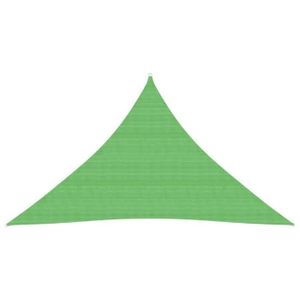 VOILE D'OMBRAGE Voile d'ombrage triangulaire FDIT - Vert clair - 160 g/m² - 5x5x6 m