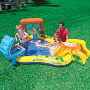 PATAUGEOIRE Intex Piscine gonflable Dinosaur Play Center 249x191x109 cm 57444NP 3202796