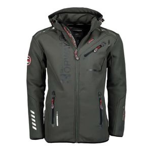 VESTE Veste Softshell Gris Homme Geographical Norway Royaute
