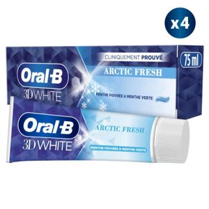 DENTIFRICE 4 Dentifrices Oral-B Arctic Fresh 75 ml