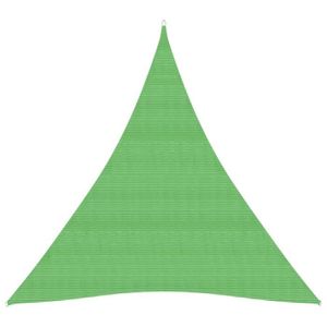 VOILE D'OMBRAGE Pwshymi - Voile d'ombrage 160 g-m² Vert clair 4x5x5 m PEHD