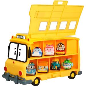 Robocar Poli Poacher Military véhicules métal moulé sous pression Voiture Modèle Jouet Garçon Enfants Cadeau