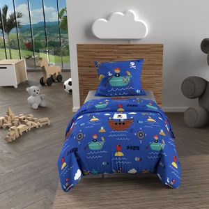 Good Morning Housse de couette enfant PLAY 140x200/220 cm Multicolore