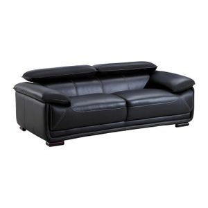 Canapé Cuir 3 Places But – Beige 2m15 – Occasion Bon état