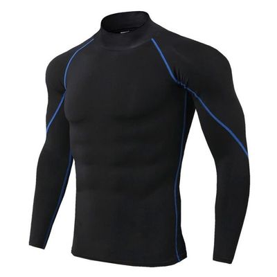T-shirt Manches Longues Homme CRZ YOGA - Léger, Respirant, Séchage Rapide - Pour Sport, Gym, Running - 100% Polyester