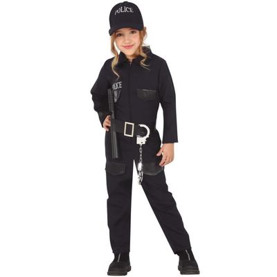 Morph Deguisement Policier Enfant, Costume Enfant Policier