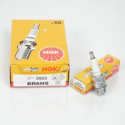 Lot De 2 Bougies D'Allumage NGK BR6HS 3922 - Performance Et Fiabilité Moteur
