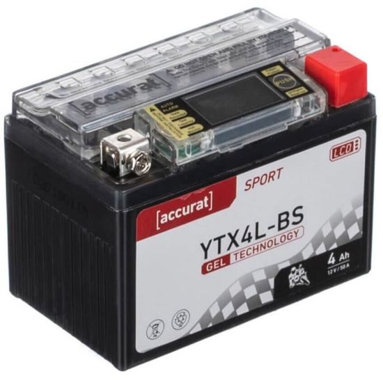 TAB CON Akku HYB4L-B 12V 4Ah 120x70x92 - + | Oy