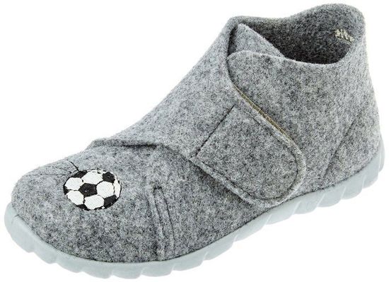 Superfit Chausson Bubble Garçon - Semelle Flexible, Textile, Fermeture Scratch - Confort Marche
