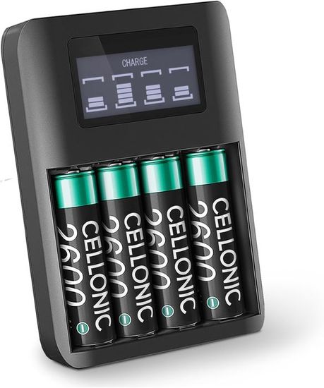 Pack Chargeur FC1 + Pile Rechargeable 18650 2600mAh X Power - Pour Appareils Compatibles, Recharge Par USB - 3