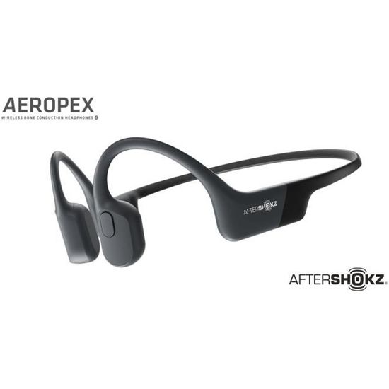 Aeropex noir cosmic - Casque à Conduction Osseuse sans Fil avec Bluetooth