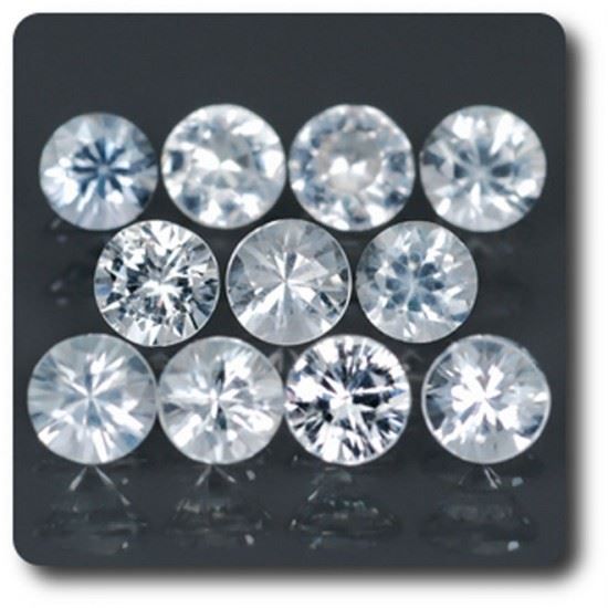 SAPHIR ROSE. 0.06 cts. 2 MM. IF - VVS1 ( vendu à l'unité ) Ceylan, Sri