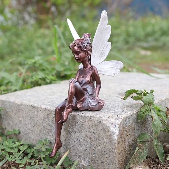 Jardin ange Figurines décor extérieur, jardin Art extérieur pour