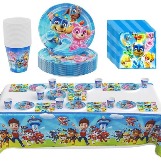 Patrol Vaisselle Fournitures, 62 Pièces Set Vaisselle | WhichOne