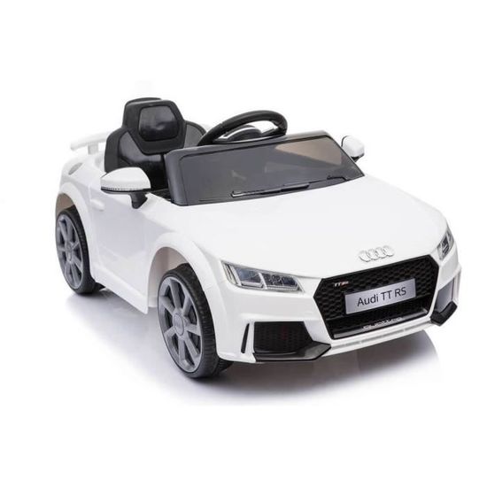 Voiture électrique pour enfants Audi TT RS 12V Licence Audi - Blanc