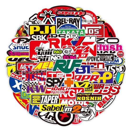 Autocollants Personnalisés Pour Casque - Vinyle Résistant, 2 Stickers Nom Personnalisé