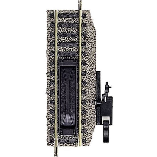 Fleischmann Rail Découpleur Piccolo 9114 – Voie N – Commande Manuelle – Avec Ballast – Pièce Détachée Modélisme Ferroviaire