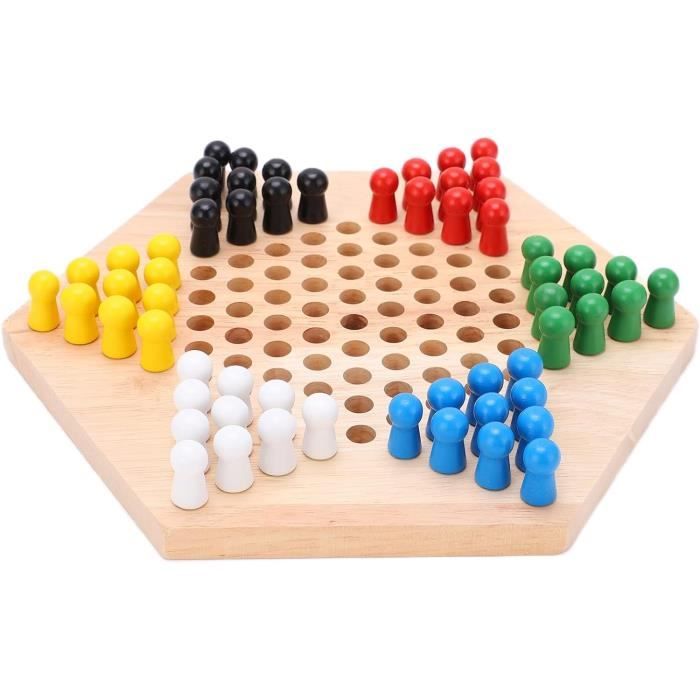 Jeu de dames chinoises XXL - Goki 56792 - Jeu de société géant