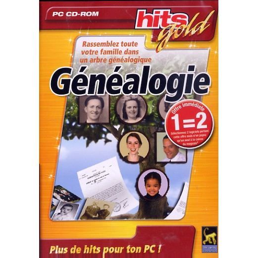 Genealogie / Logiciel PC Cd-Rom