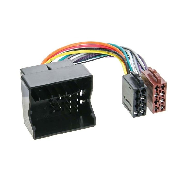 Faisceau autoradio Renault- Quadlock > norme ISO