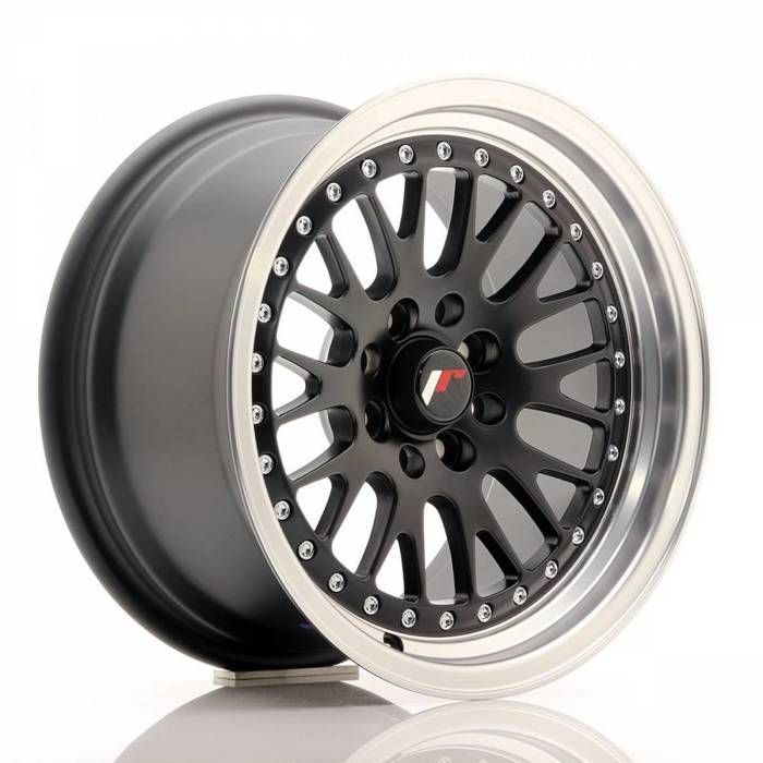1 jante alu Japan Racing JR10 15x8 ET20 4x100-108 BF+ Machined avec bague 74,1