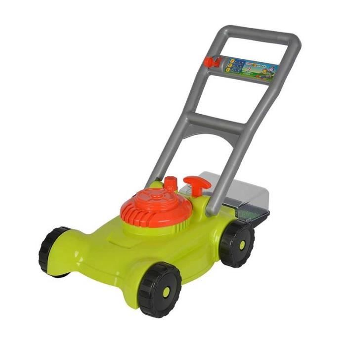 Simba Toys 107137716 Tondeuse à gazon - Vert - orange