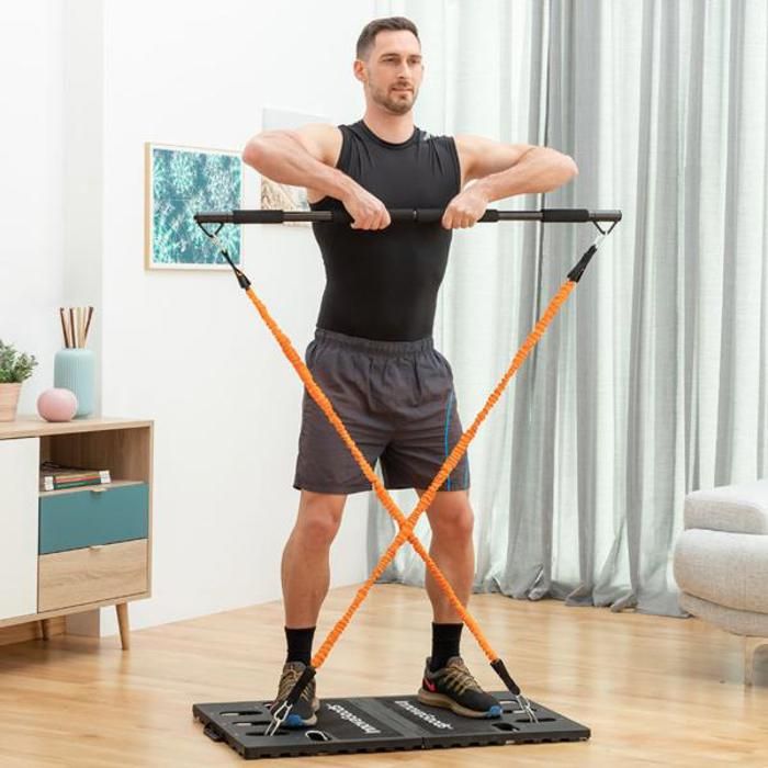SYSTÈME D'ENTRAINEMENT COMPLET PORTATIF AVEC GUIDE D'EXERCICES GYMPAK MAX INNOVAGOODS