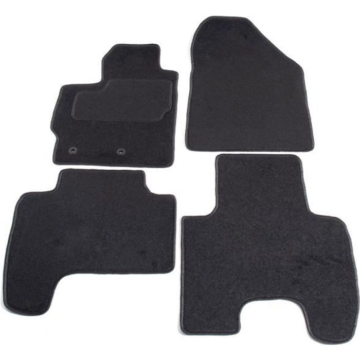 Tapis Toyota Yaris 2005-2011 3 et 5 portes - set de 4 (2 avant et 2 arrière)