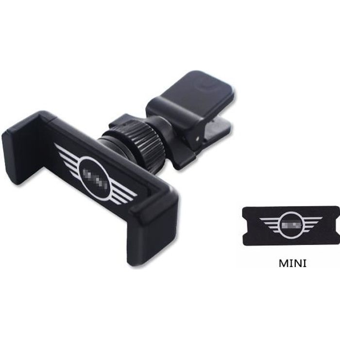 Accessoires Voiture,Support de téléphone portable pour MINI Countryman R55 R56 R60 R61 F54 F55 F56 One + S JCW, - Type YELLOW