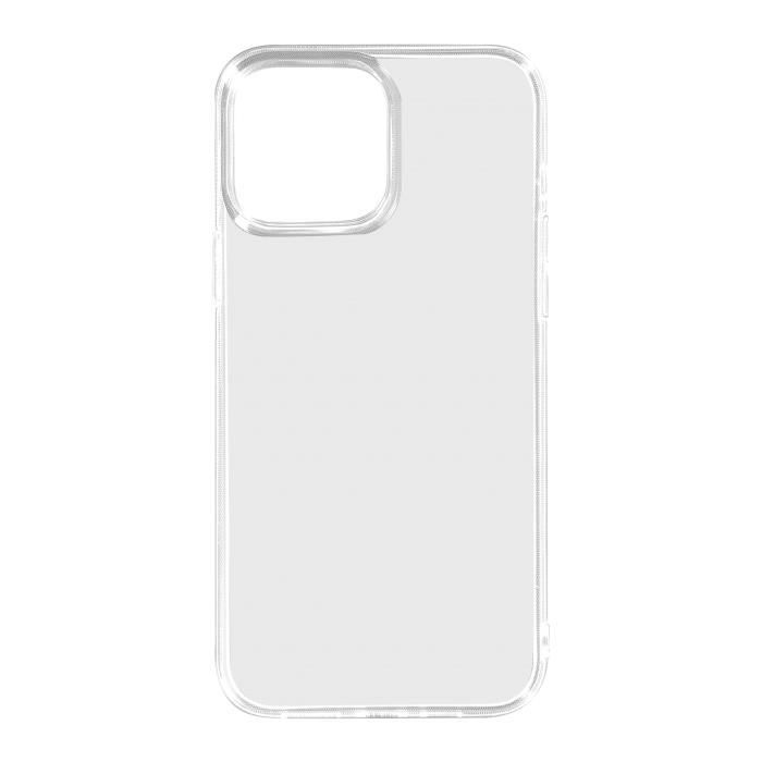 Coque Apple iPhone 13 Protection Flexible Fine et Légère Transparent Noir