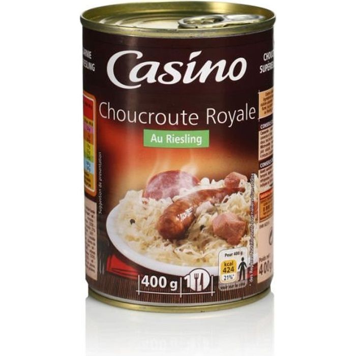 Choucroute royale au Riesling - 400g