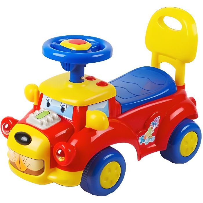 Porteur / Pousseur / Voiture '' chien '' musical