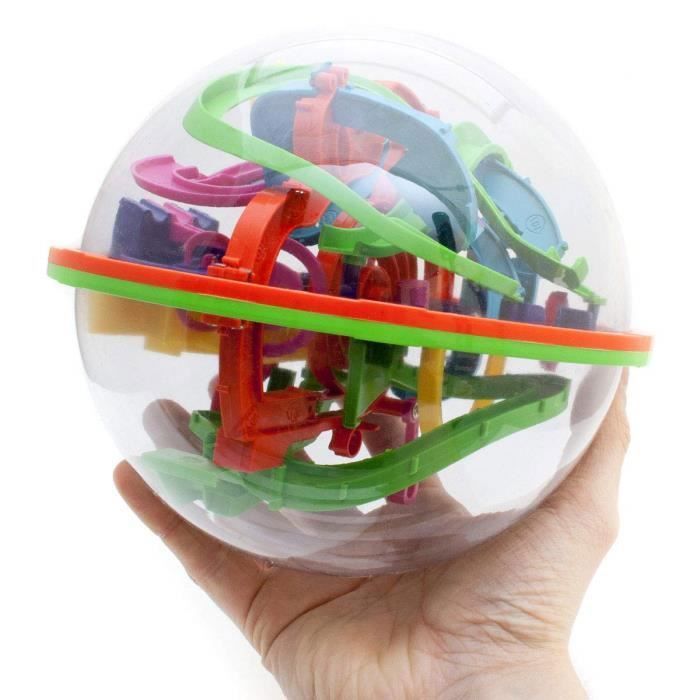 Goods & Gadgets Maze kugellabyrinth kugelspiel 3D Magic Puzzle Ball Boule-Labyrinthe Jeu d'adresse 20 cm Taille XXL 734