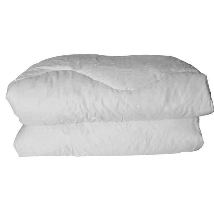 Couette Enveloppe Coton Protection Blanc 240 x 280 cm