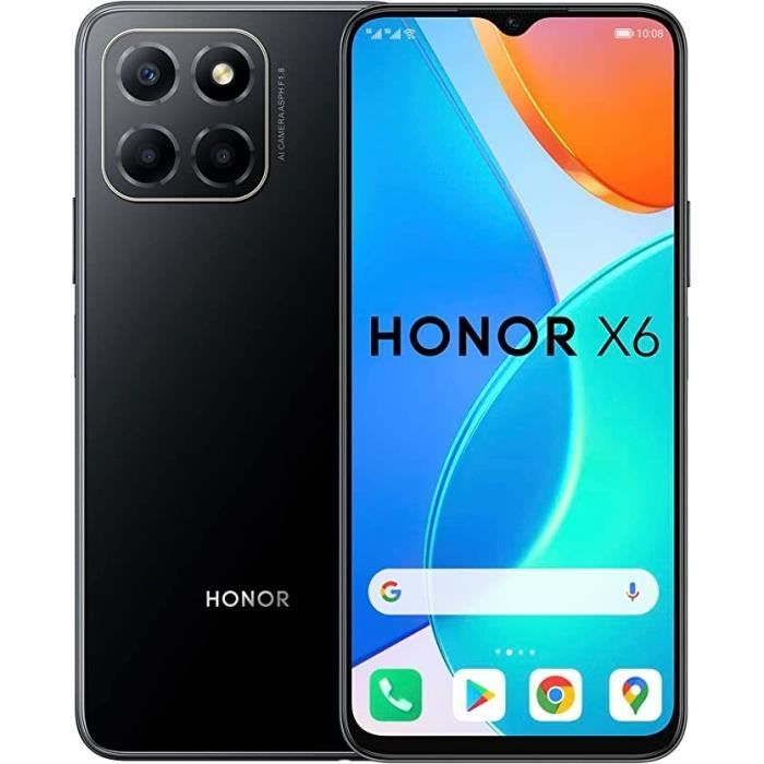 Smartphone HONOR X6 64 Go Noir
