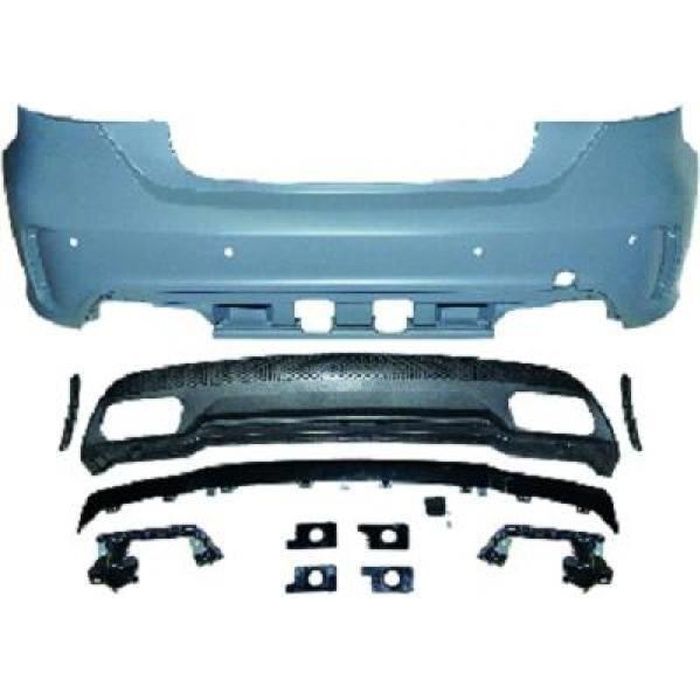 Pare chocs arrière MERCEDES CLASSE A (W176) AMG A45 Edition 12-18 (pour capteurs) - 1682456