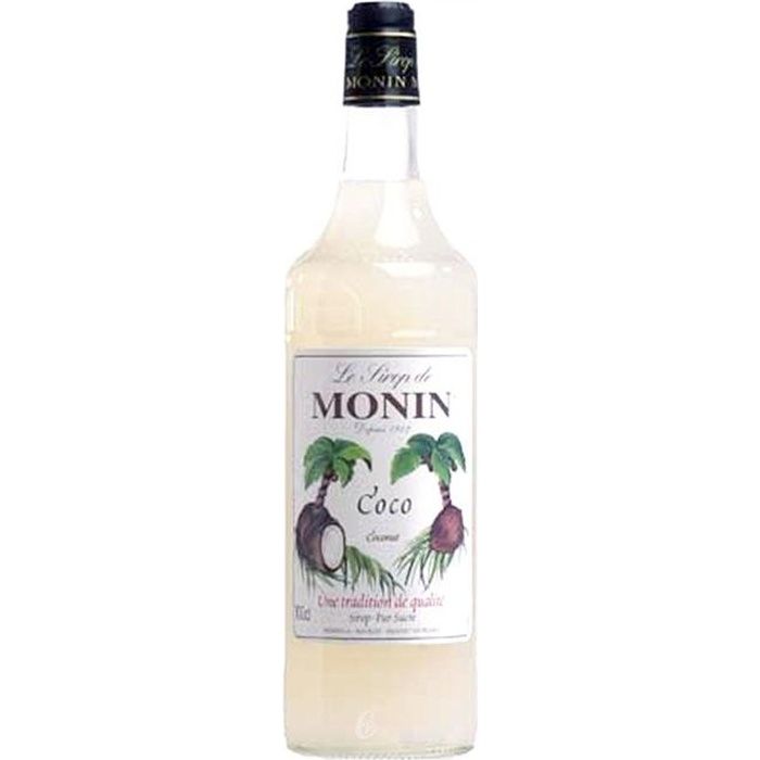 Bouteille de sirop Monin coco