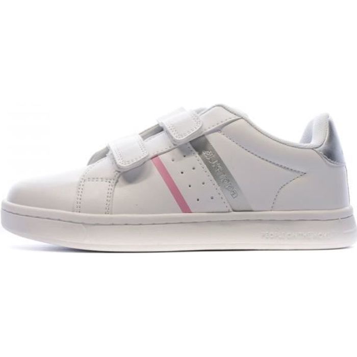 Baskets Blanches Fille Kappa Logo Alpha 2V