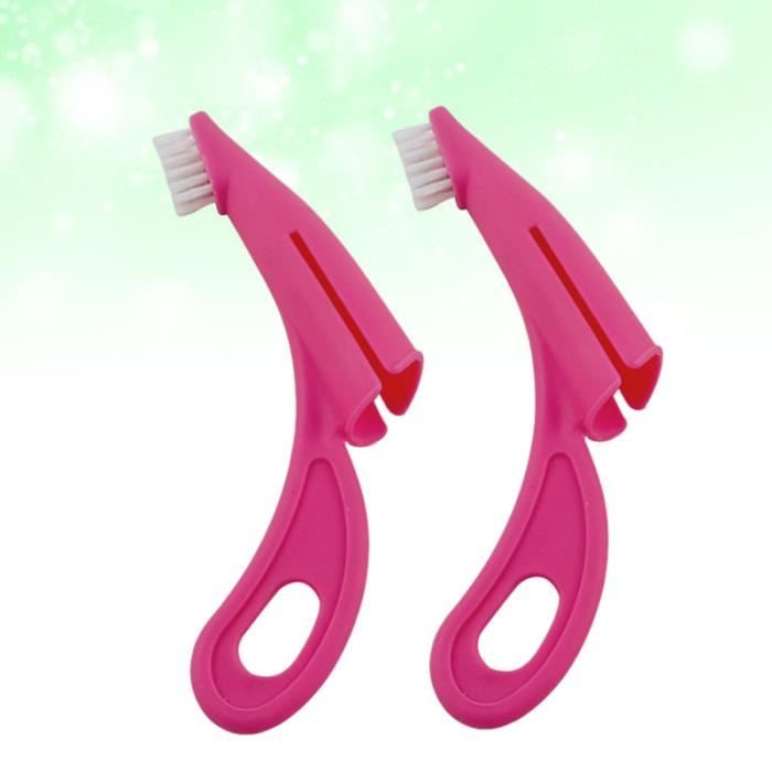 2pcs Brush Premium Creative Portable Soft Pet Supplies Brosse pour chat BROSSE - GANT DE BROSSAGE - CARDE