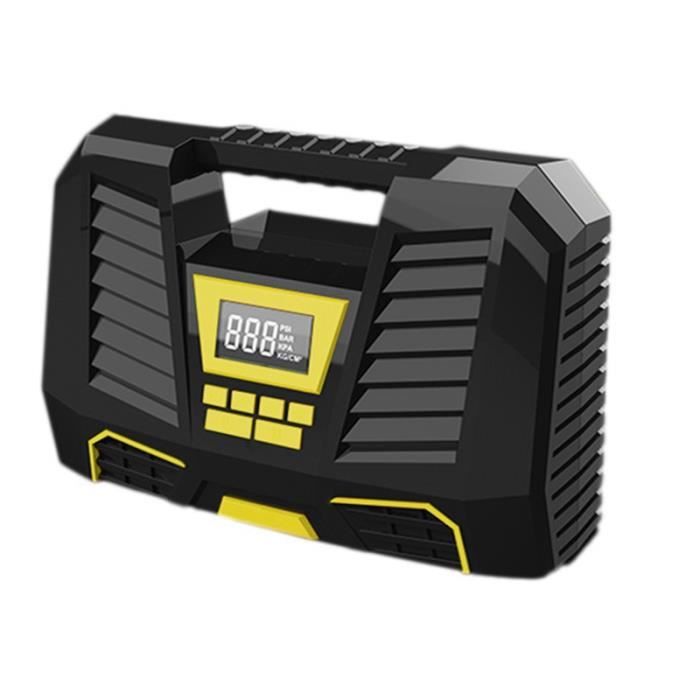 Carsun Compresseur D'Air Portable Câblé de Voiture pour Pneus de Voiture Gonfleur de Pneu NuméRique 12V DC avec Affichage