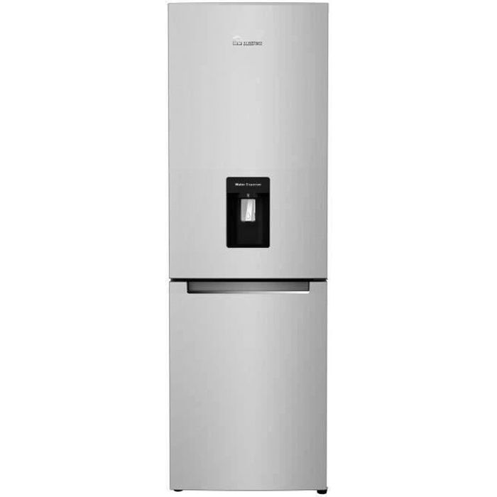 TRIOMPH TSCO314NFWX - Réfrigérateur Congélateur bas - 314L (214 + 100) - No Frost - L 60 x H 180.5 cm - Look Inox