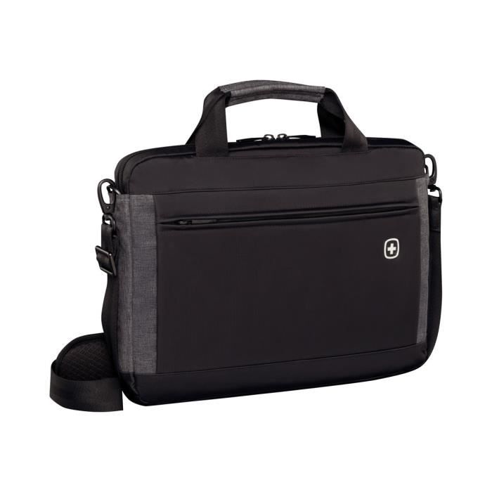 WENGER INCLINE Sacoche pour ordinateur portable - 14- - Noir et gris