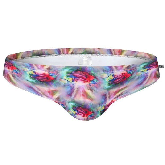 Culotte Bikini Taille Basse Pour Homme - Design Sissy, Tissu Polyester - Rouge, Gris, Marron - Taille Unique Orientative - 9