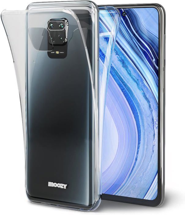 Coque Intégrale 360° Transparente Pour Redmi 12C - Silicone Gel Anti-choc - Magnétique Sans Points