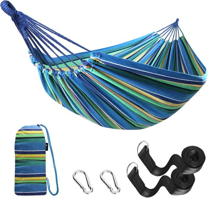 Hamac D'Extérieur De Camping, En Plein Air Portable En Toile, Léger